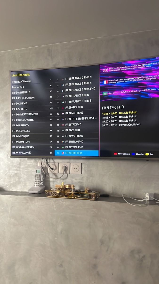 Customer supplied IPTV review screenshot from Alex T.